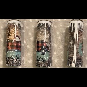 Happy Holidays Christmas Tumbler